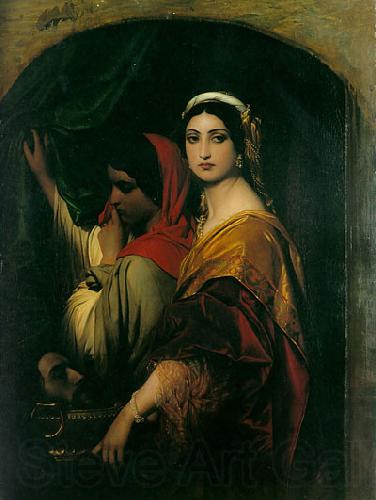 Paul Delaroche Herodias Spain oil painting art